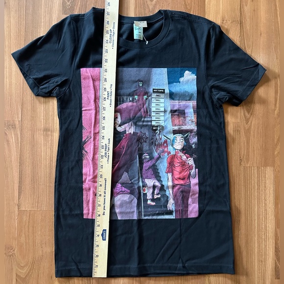 NWT Gorillaz The Static Channel T-Shirt Size Small 🆕 Hot Topic - Picture 6 of 7